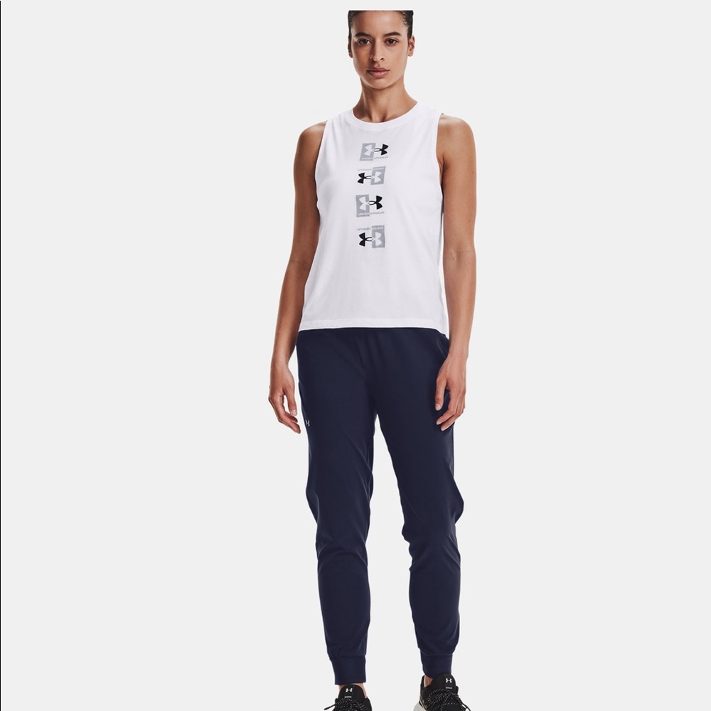 Navy Under Armor Athletic Pants